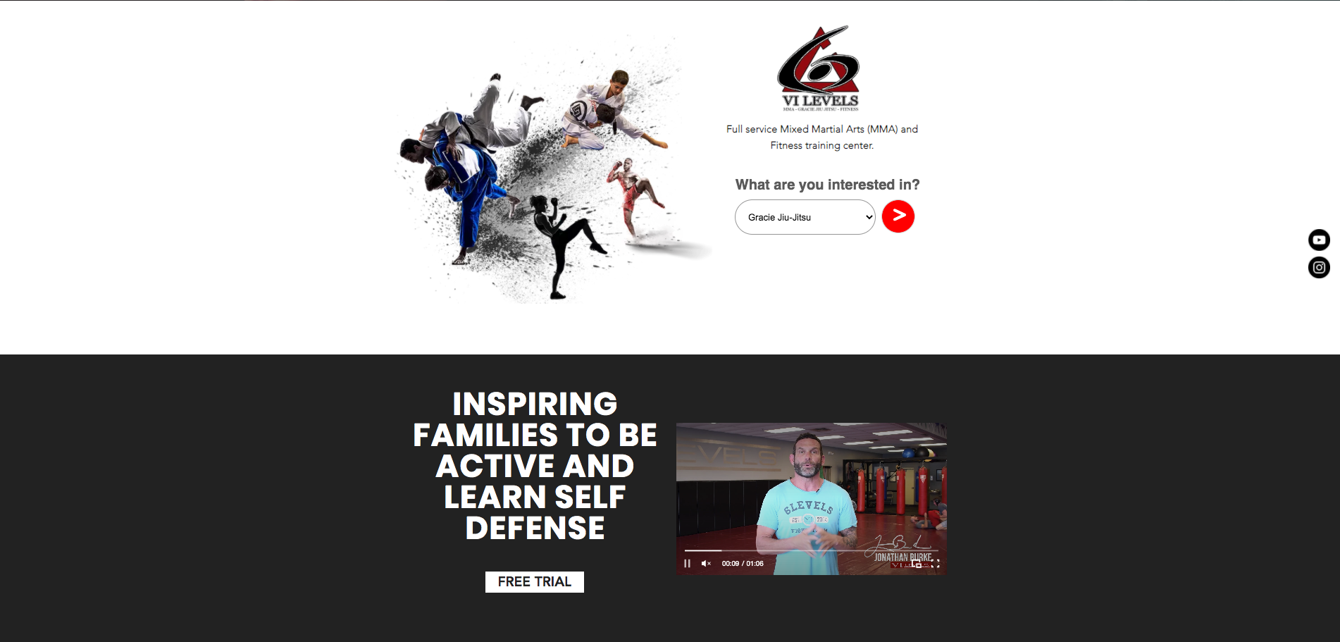 Gymnastics club website